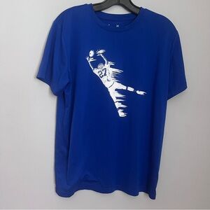Xersion Football Graphic Tee Shirt Size XL Boys Quick-Dri EUC